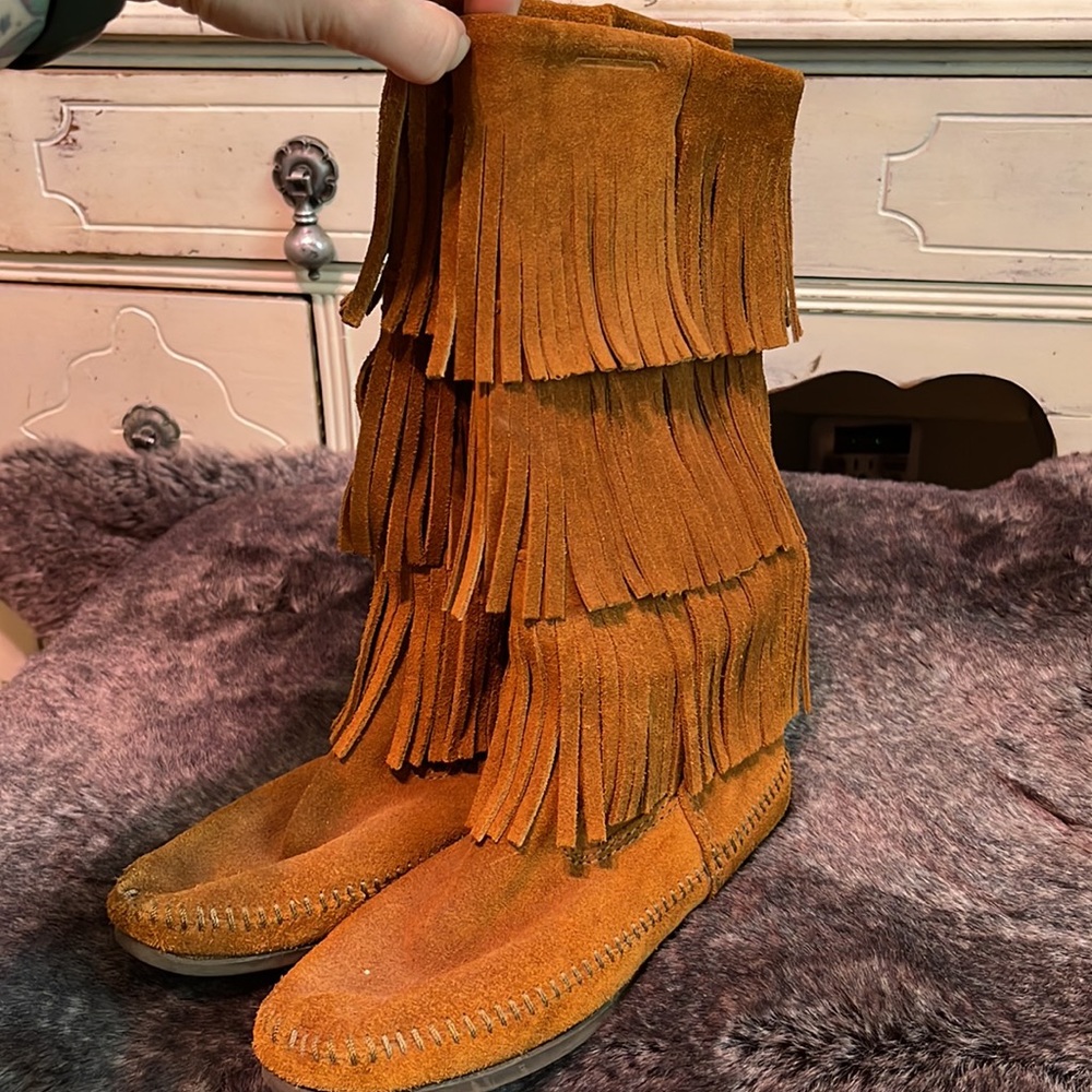 3- Layer Fringe Boot - image 2